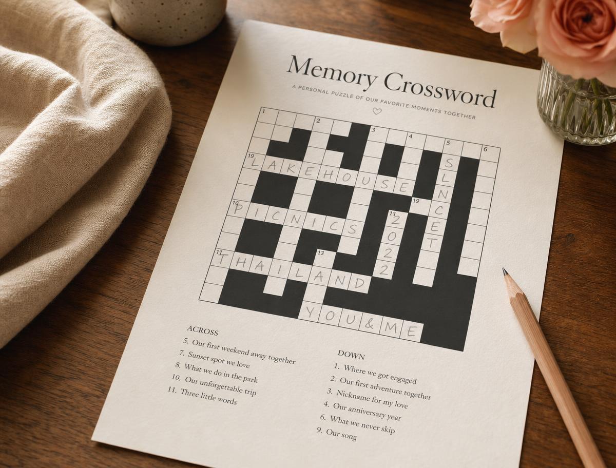 Memory Crossword